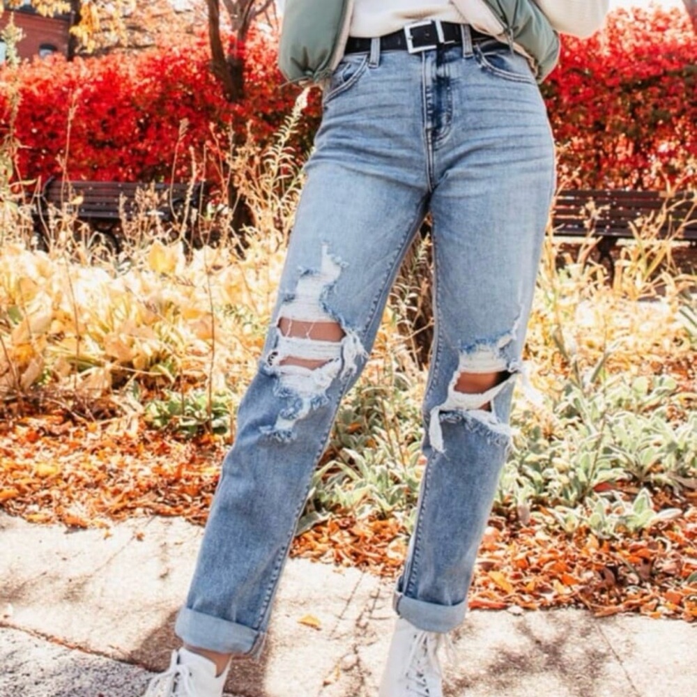 High Rise Boyfriend Eunina Denim Jeans